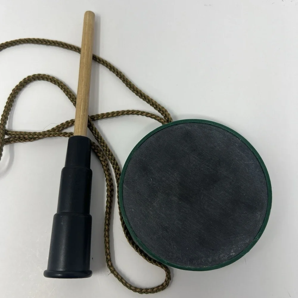 Vintage Green Turkey Call Striker Hunting Game Call‎ Tool Accessory